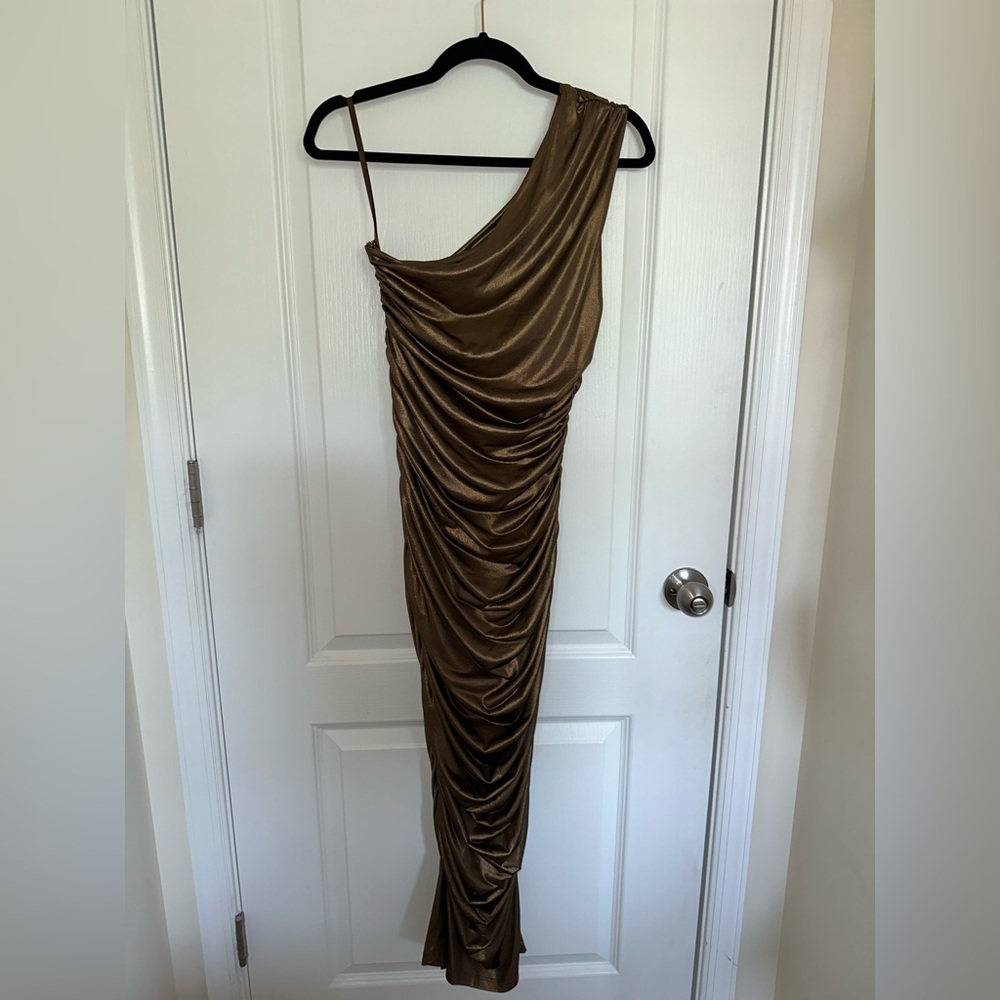 Fashionova Gold Dress